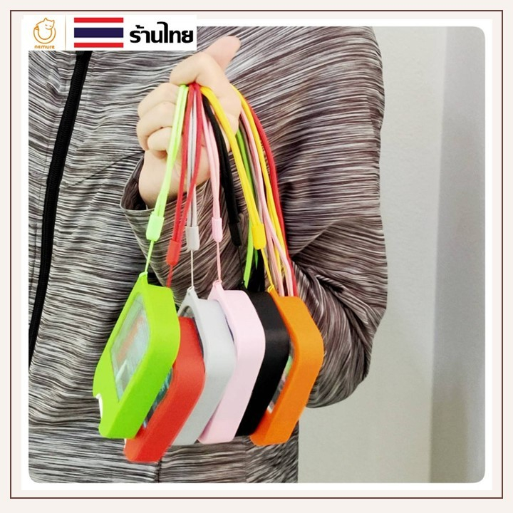 (P-085) 📍พร้อมส่งในไทย📍สายคล้องคอ ขวดสเปรย์แอลกอฮอล์ขนาดพกพา เคสใส่ขวดสเปร์ ขายแยกกันนะ