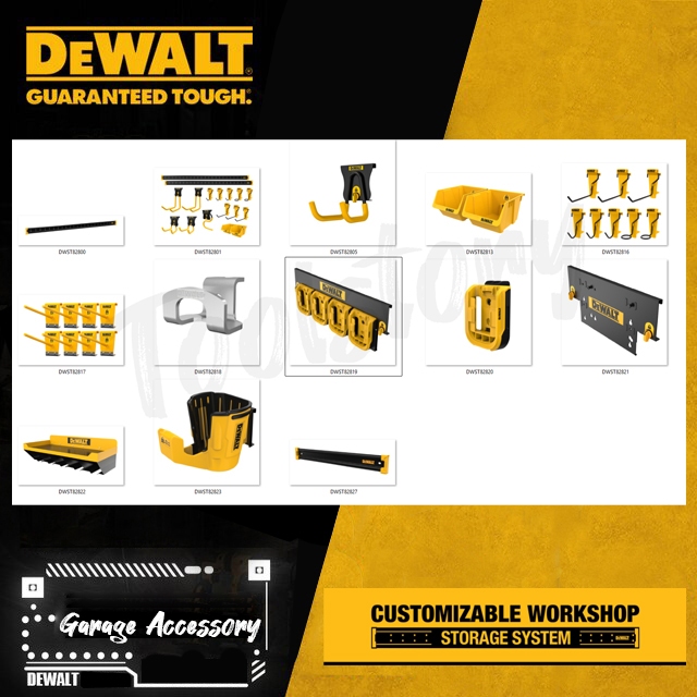 DeWALT ชุดแขวน อุปกรณ์แขวน Tool หรือ เครื่องมือ DWST82800 DWST82827 DWST82805 DWST82813 DWST82819 DWST82816 dwst82823