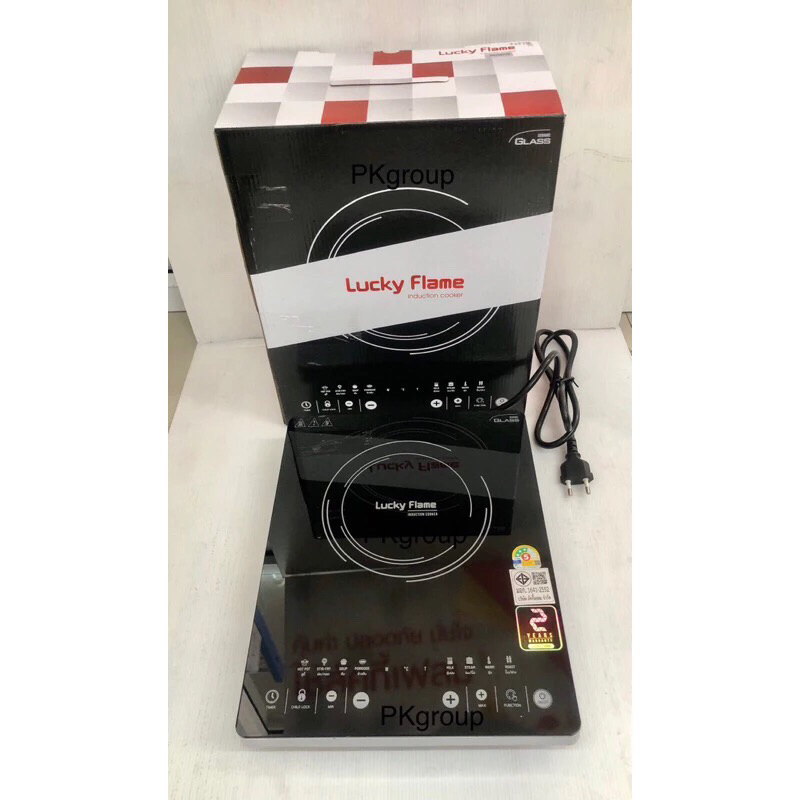 Luckyflame เตาแม่เหล็กไฟฟ้า 2,000 W รุ่น TS-T202P(M)⚡️แถมฟรีหม้อชาบู⚡️