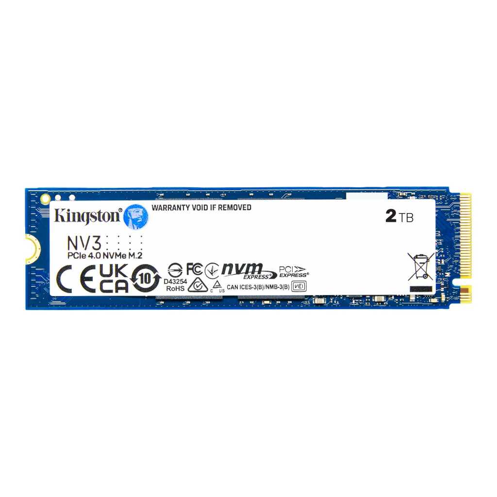 Kingston NV3 NVMe PCIe 4.0 SSD ความเร็วสูงสุด 6,000/5,000MB/s (SNV3S) - รูปที่ 3