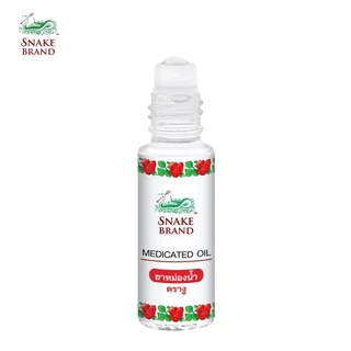(แพ็ค 2 ชิ้น) Snake Brand ยาหม่องน้ำ ตรางู กลิ่นคลาสสิค 5 มล. 2 ชิ้น.Medicated oil Classic 2pcs