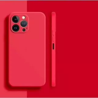 ส่งไว เคส ซิลิโคน สำหรับ iPhone 11 16 16Pro 16Plus 16Promax เคส กำมะหยี่ สีพื้น กันกระแทก หรูหรา