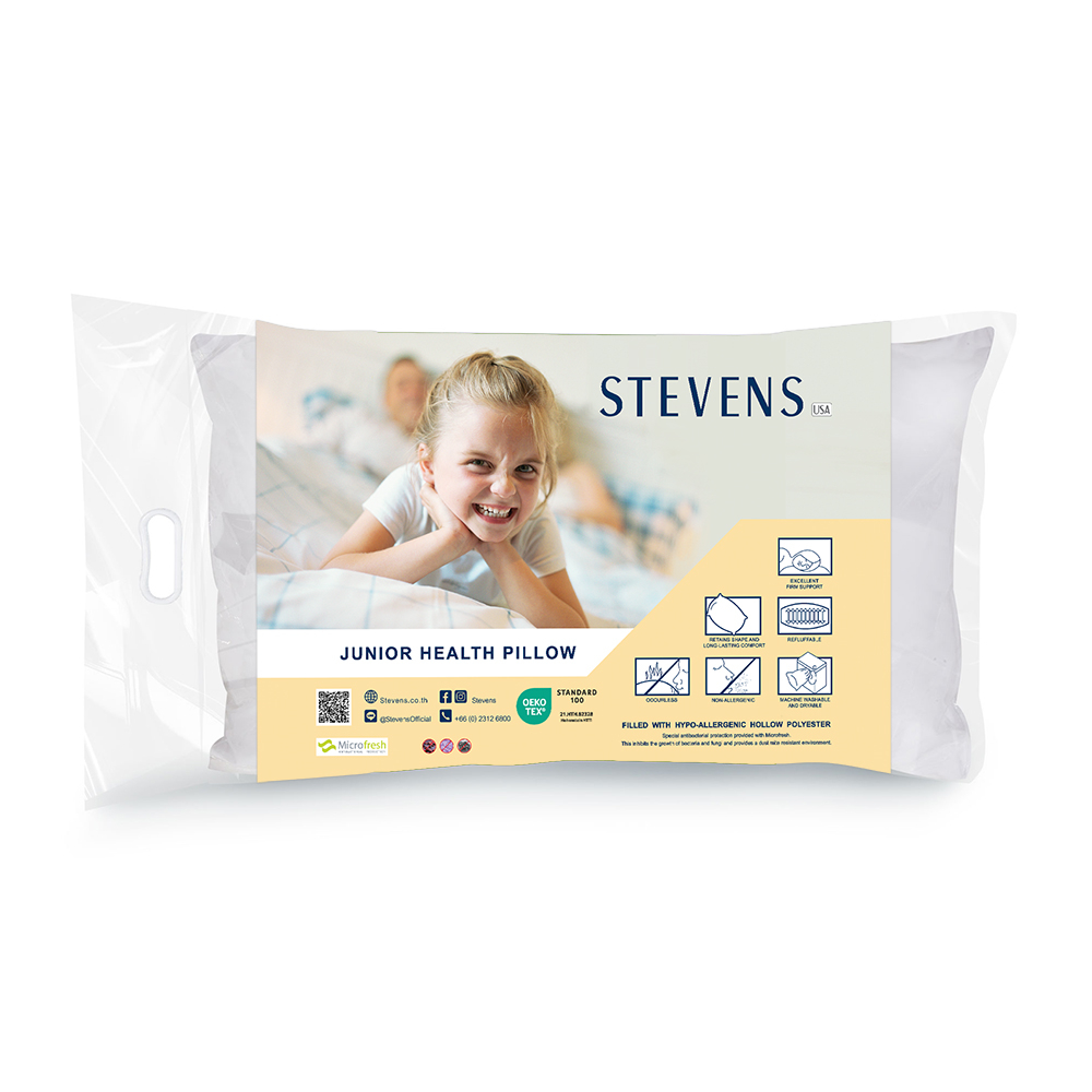 STEVENS หมอนหนุน Junior 15x24 นิ้ว พร้อมปลอกคละลาย