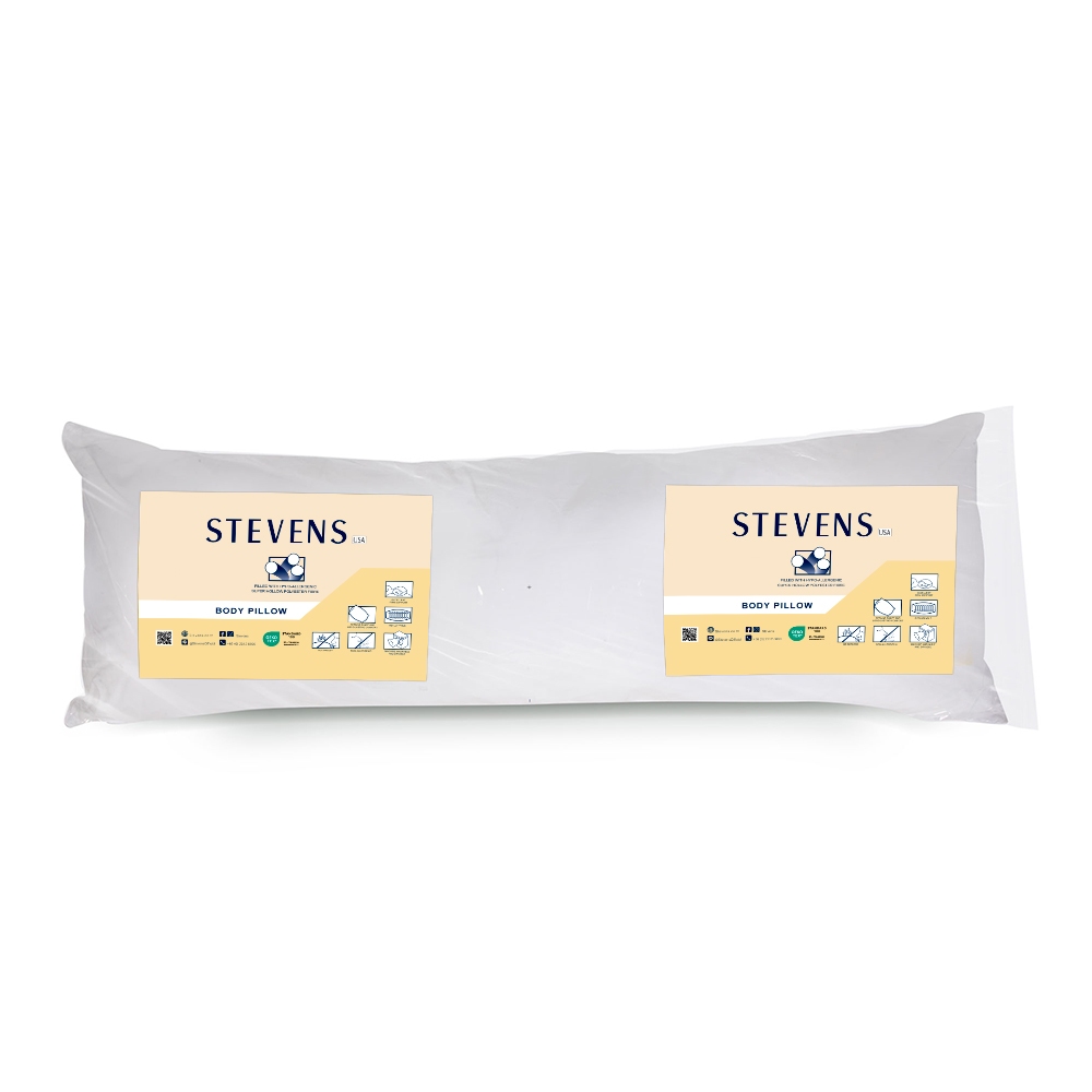 STEVENS หมอนข้างบอดี้ 18x50 นิ้ว พร้อมปลอกหมอน