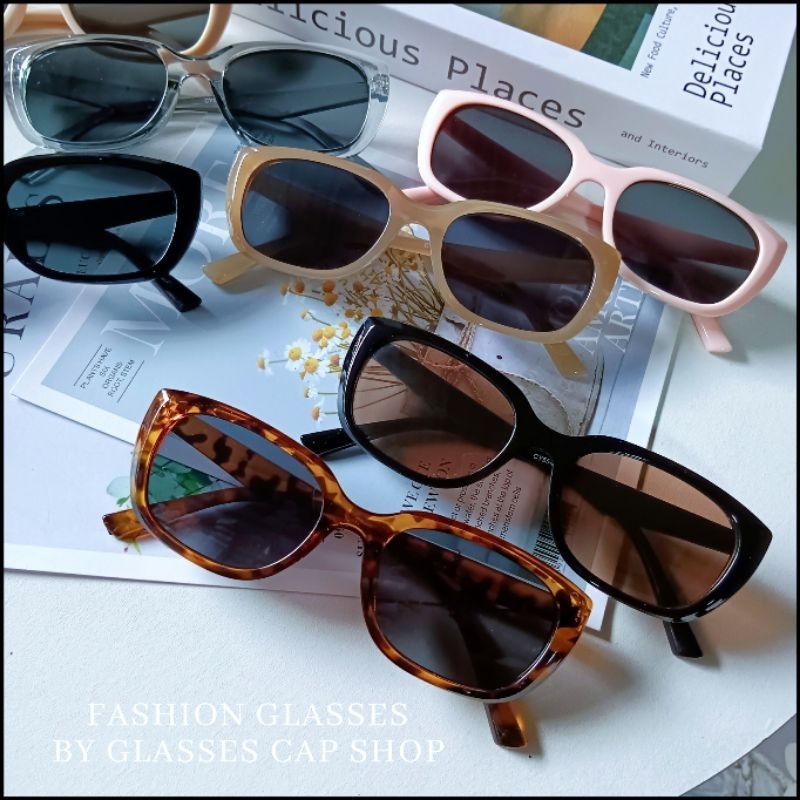 พร้อมส่ง GL-5548 แว่นตาแฟชั่น แว่นกันแดด น้ำหนักเบาใส่สวย [[ร้านไทย จัดส่งจากกรุงเทพ]]