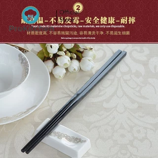 Kudzun ตะเกียบ เมลามีน สีครีม อย่างดี 10 คู่ต่อ แพค ProKitchen