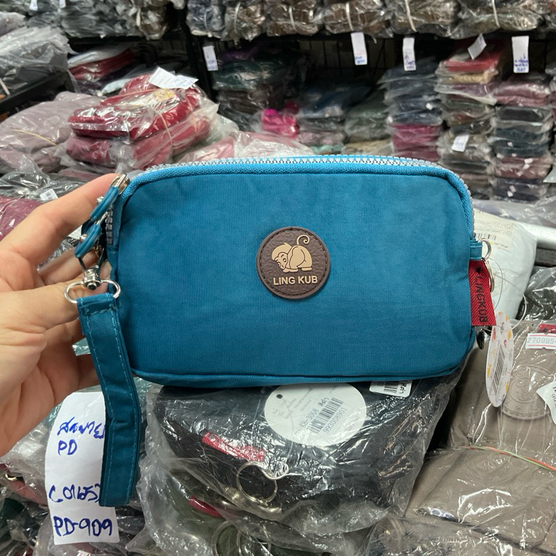 #lingkub9913 ขนาด7นิ้ว#กระเป๋าสตางค์ มีสายคล้องมือ ใส่มือถือใหญ่6.7นิ้วได้ มี3ช่องซิป - รูปที่ 7