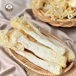 เห็ดเยื่อไผ่ คัดคุณภาพ อุดมด้วยสารต้านอนุมูลอิสระ ขนาด 100g [สวนOrganic]