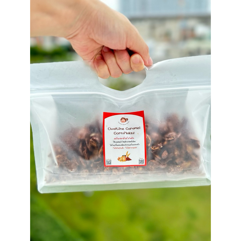 คอร์นเฟลกรสโอวัลติน Big size 500g หอมและเข้มรสโอวัลติน หวานกำลังดี