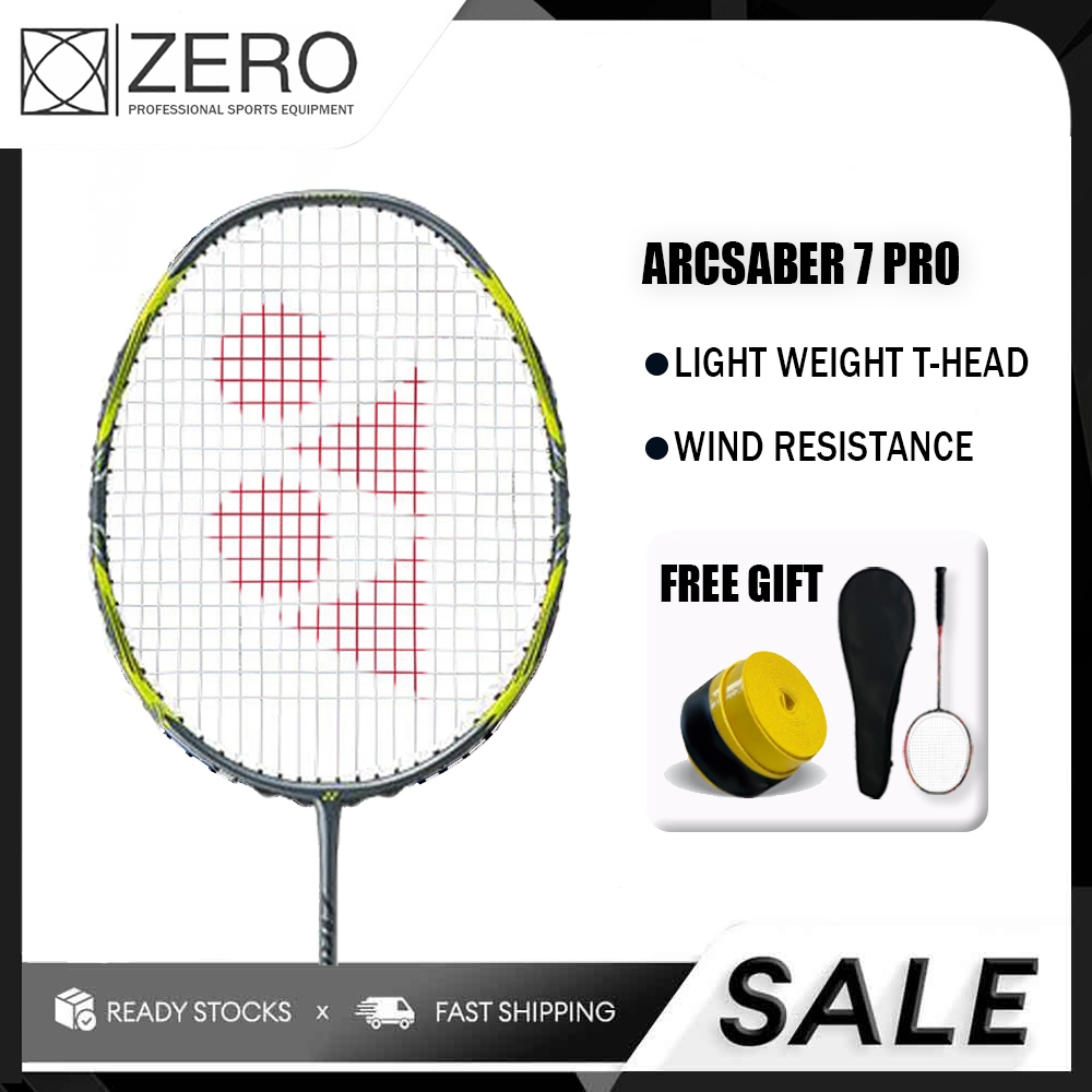 ZERO | ARCSABER 7 PRO(พร้อมเอ็น) แบดมินตันคาร์บอนไฟเบอร์แข่งเดิม 4U 28 ปอนด์ ไม้แบดมินตัน ไม้แบดมินต