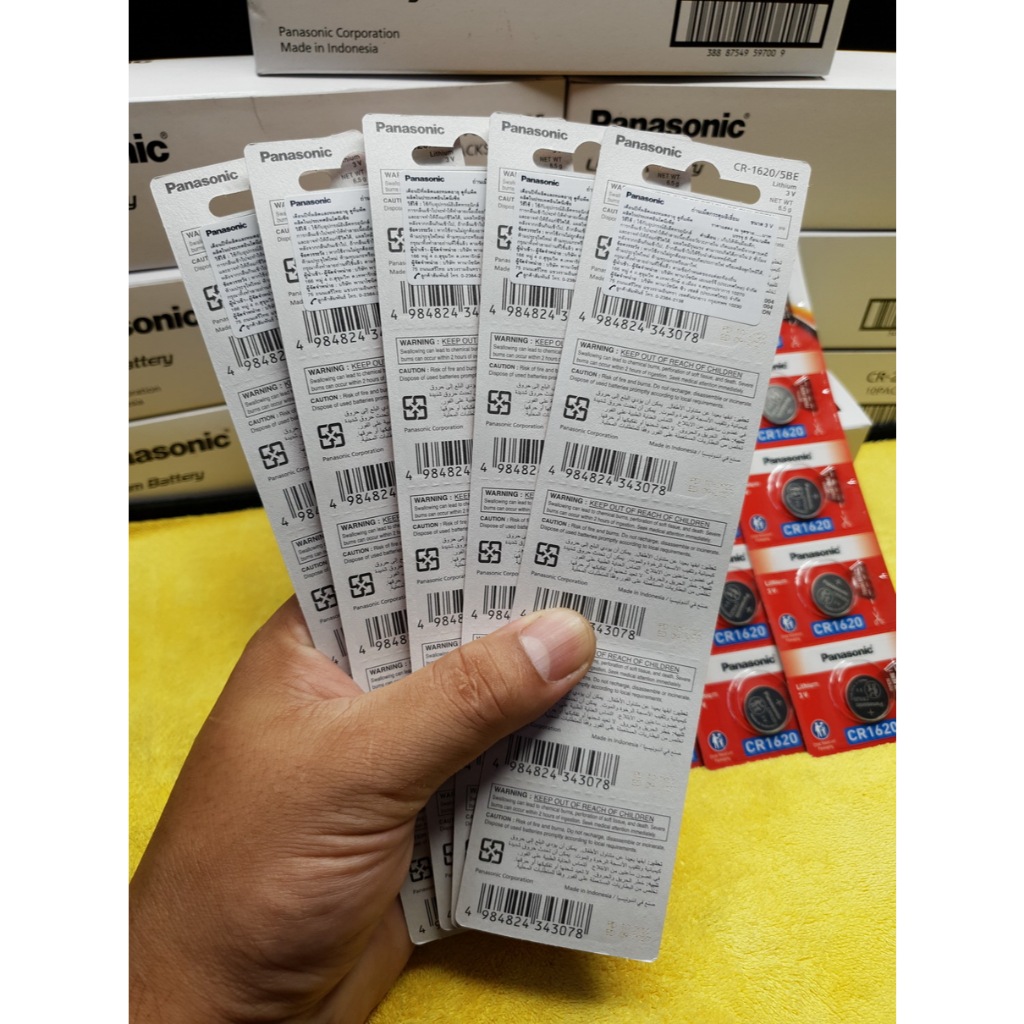 ถ่าน แบตสำหรับรีโมท Honda BRV  City 2014-2021 แท้ ตรงรุ่นล้าน% จากญี่ปุ่น (Panasonic CR1620)