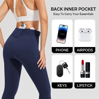 Cosleaf Leggings กางเกงเลกกิ้งขอบกันม้วน ใส่เล่นฟิตเนส เอวสูงเก็บทรง มีเชือก มีกระเป๋าใส่ของด้านหลังและขากางเกงทั้ง2ข้าง