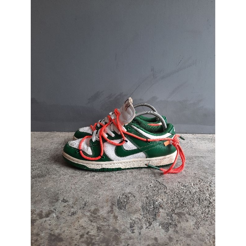 NIke Dunk Low x Off-White Pine Green