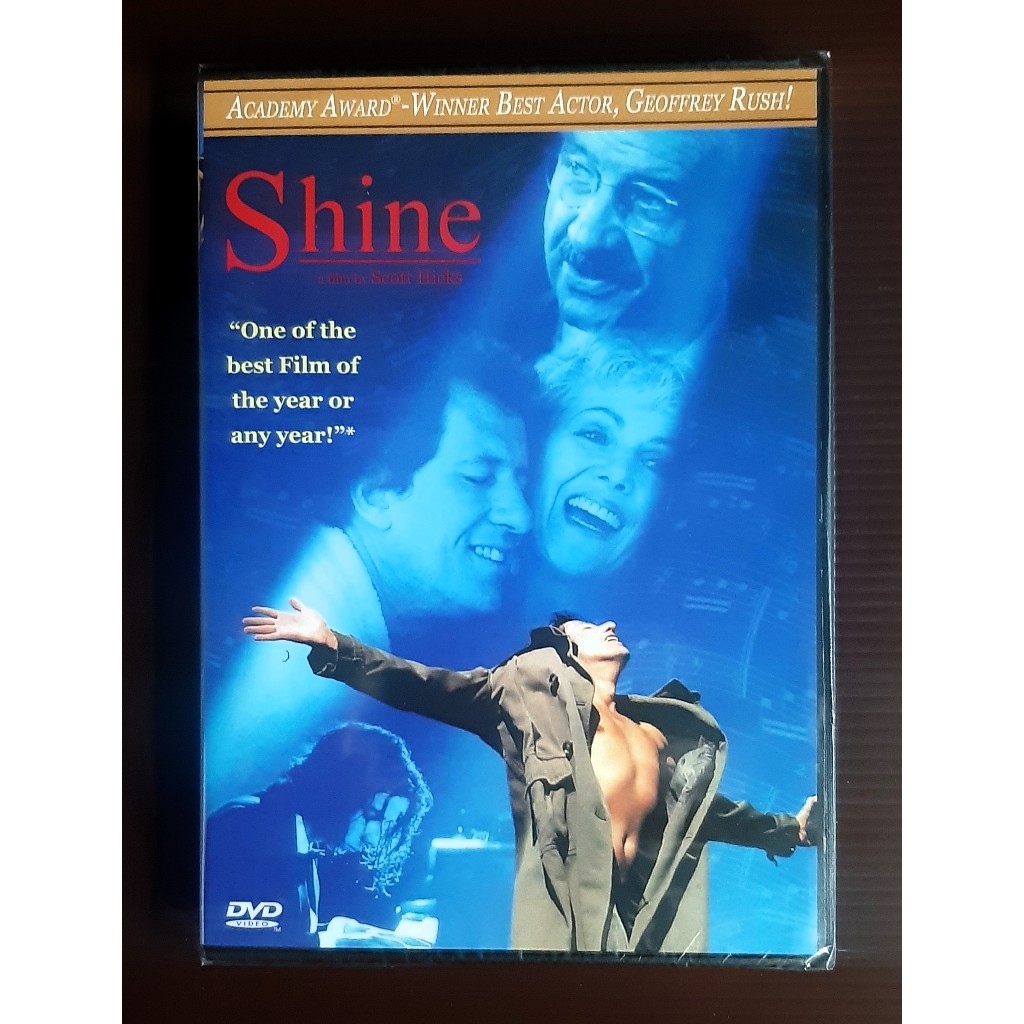 DVD หนัง Shine โชคดีที่สวรรค์ไม่ลำเอียง /สัญชาติ Australia /ชนะ1ออสการ์ (มีซับ/เสียงไทย) แผ่นแท้ ซีล