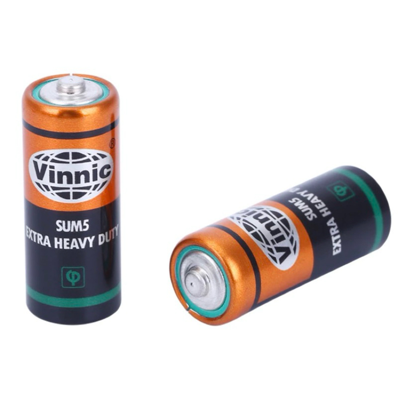 ถ่านVinnic Extra Heavy Duty size-N,LR1,UM5,SUM5,E90 1.5V แบ่งขาย2ก้อน