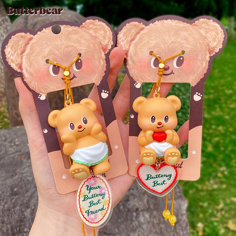 [พร้อมส่ง] พวงกุญแจน้องเนย Butterbear ลิขสิทธิ์แท้ - รูปที่ 5