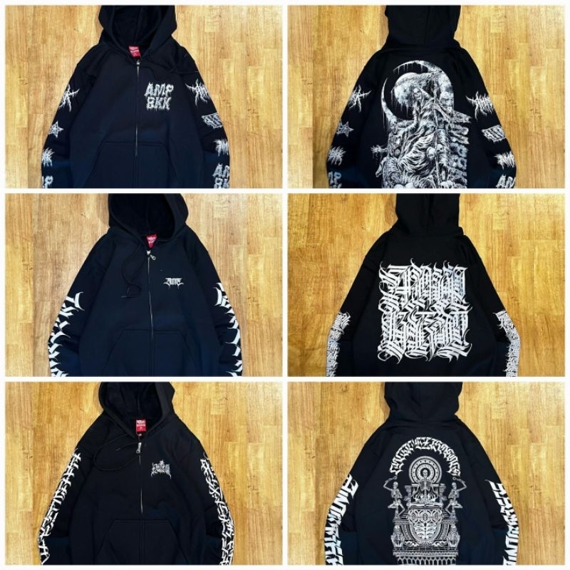 A.M.P. เสื้อฮู้ด ZIP HOOD SALE - 50% OFF