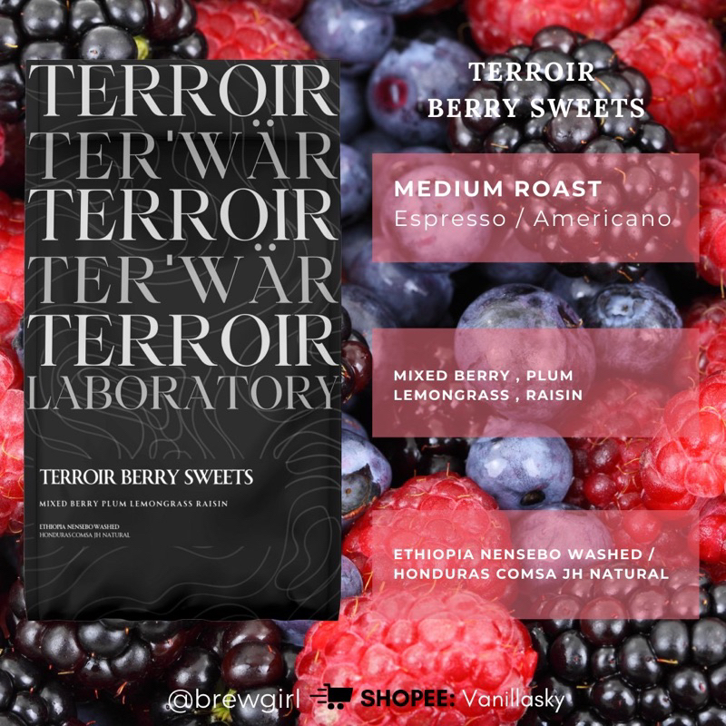 TERROIR BERRY SWEETS (ESPRESSO/AMERICANO)