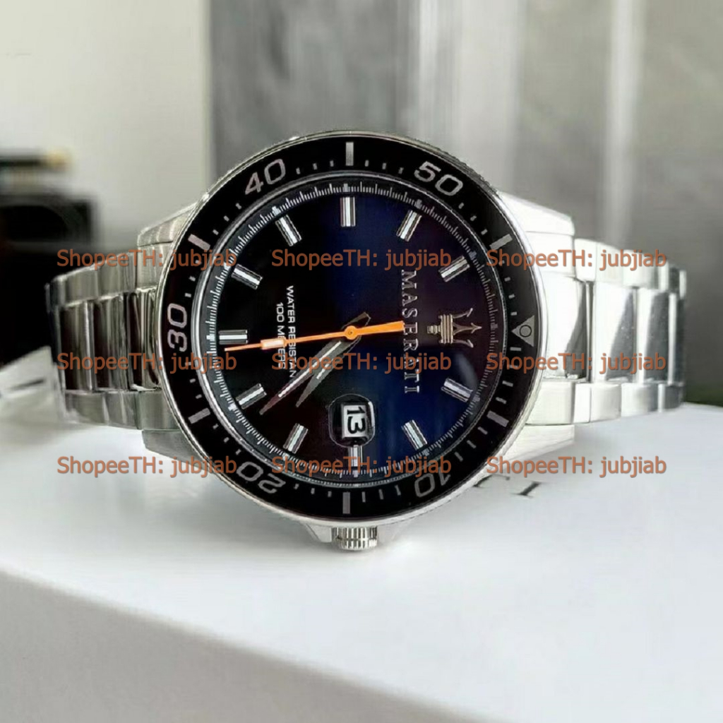 [Pre] Maserati Sfida 44mm R8851140001 R8853140001 R8853140002 R8853140003 Men Watch นาฬิกาผู้ชาย