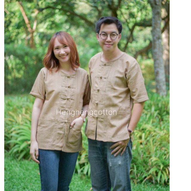 😎เสื้อผ้าฝ้ายพิ้นเมืองผู้ชายใส่ทำงานทรงม่อฮ่อม 💯 - รูปที่ 6