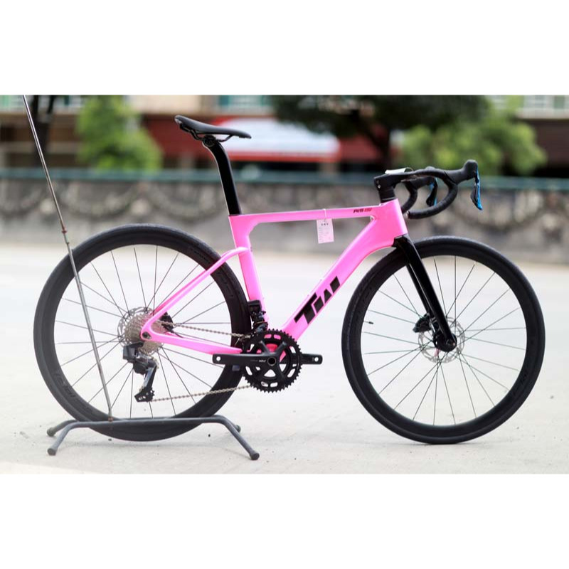 เสือหมอบ TWITTER รุ่น R15 Pro ชุดขับเคลื่อน EDS TX 24 sp.(เกียร์ไฟฟ้า)Full Hydraulic เฟรม/ตะเกียบ Full Carbon N
