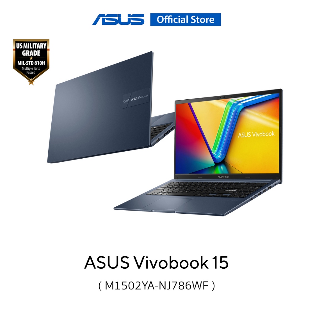 ASUS Vivobook 15 (M1502YA-NJ786WF) 15.6" FHD (1920x1080), AMD R7-7730U, 8GB DDR4, 1TB SSD, W11