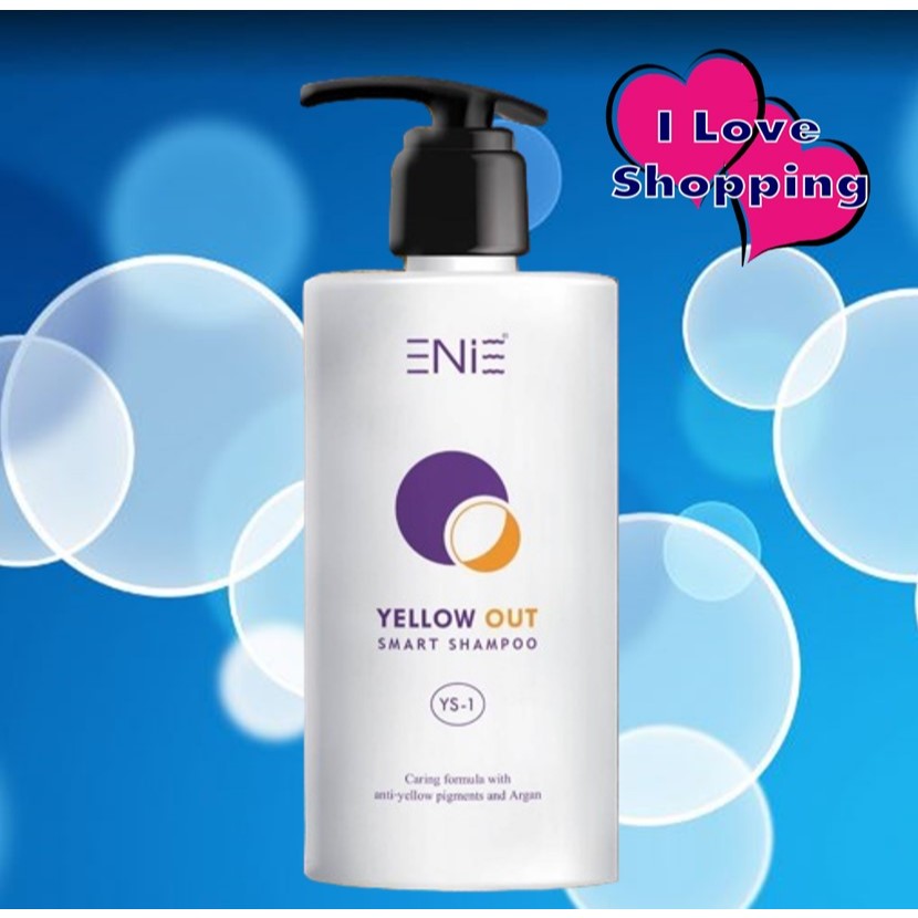 Enie Yellow Out Smart Shampoo YS-1 แชมพูลดประกายสีเหลืองบนเส้นผม