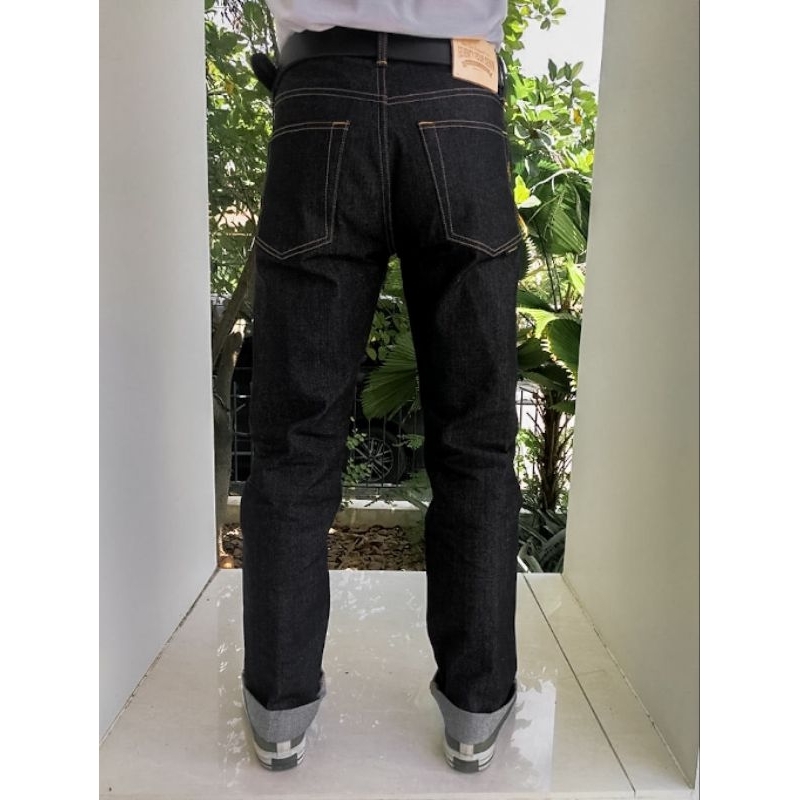 ☀️Seventy Four Denim รุ่นอัสนี กระบอกตรง 16 Oz. สีมิดไนท์☀️