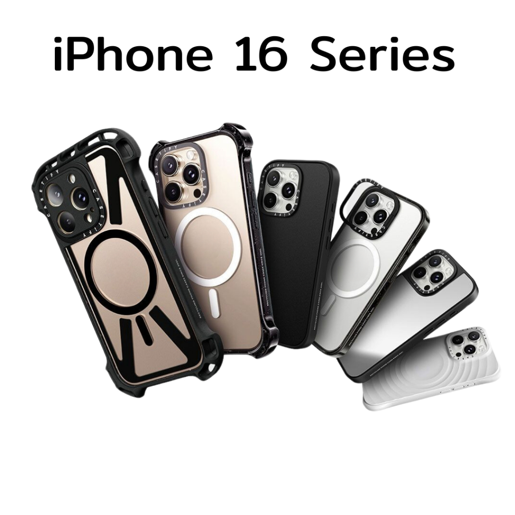 พร้อมส่ง ของแท้ Casetify 16ProMax/16Pro/16Plus/16 ได้รับสินค้าใน 2-3 วัน