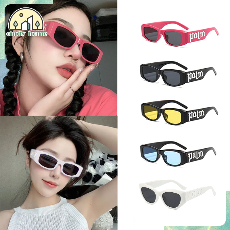 แว่นตากันแดด แว่นตาแฟชั่น UV400ป้องกันรังสียูวี แว่นตาแฟชั่น ทรงเหลี่ยม Unisex​