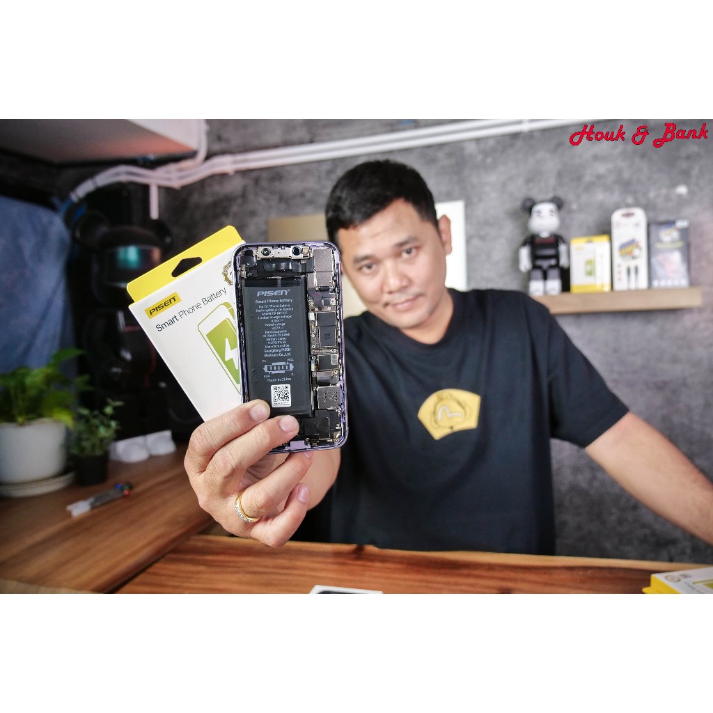 แบตเตอรี่ PISEN สำหรับโทรศัพท์ ไอโฟน