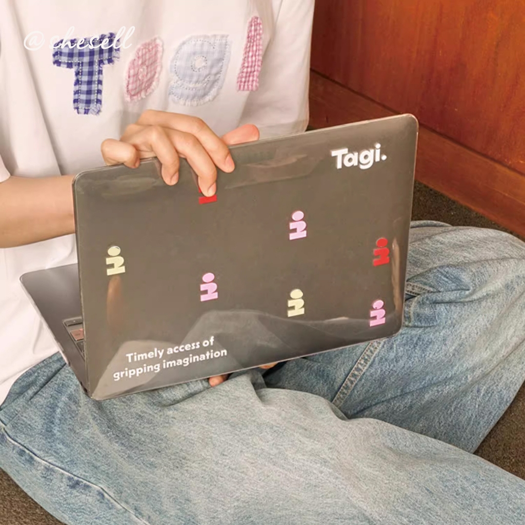 Shesell พร้อมส่ง✨เคส macbook(Crystal)M4 Air13/Air15/Pro13/16 เคสสำหรับแมคบุ๊คใส Gripping Imagination