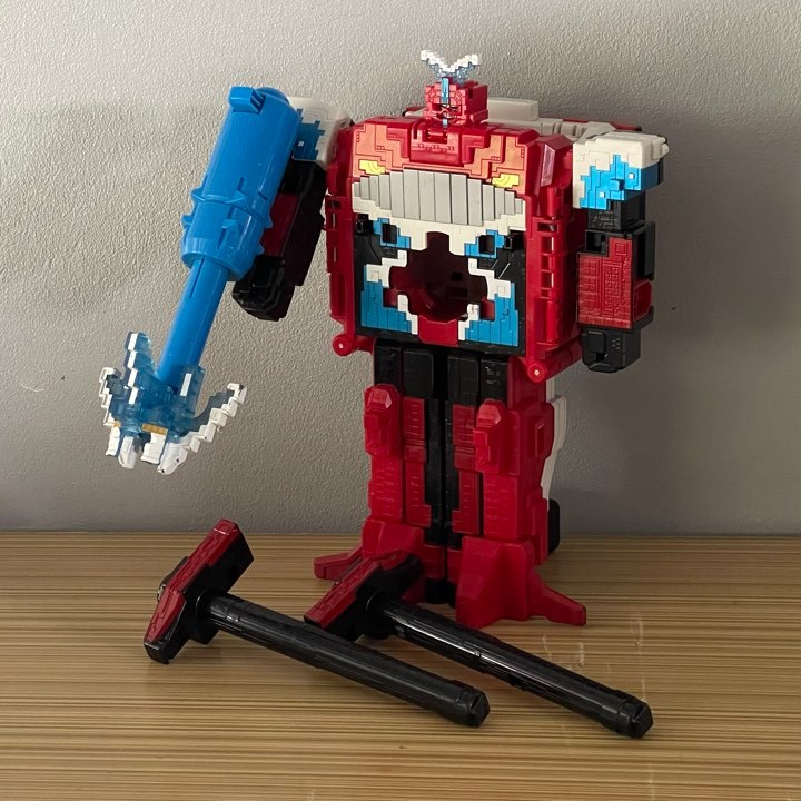 DX Zyuoh Whale 10 Dodekaioh Zyuohge หุ่นปลาวาฬจูโอเจอร์ (มาจาก ขบวนการจ้าวสรรพสัตว์ จูโอเจอร์)