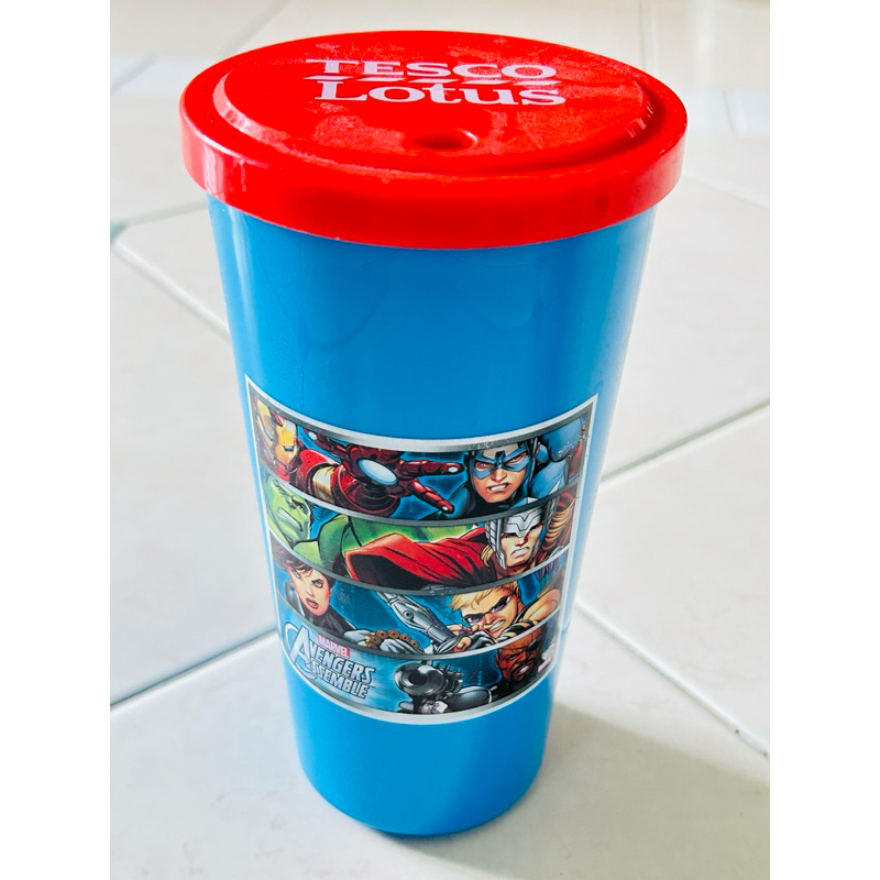 TESCO Lotus แก้วน้ำ Advenger ขนาด 22 Ozs.