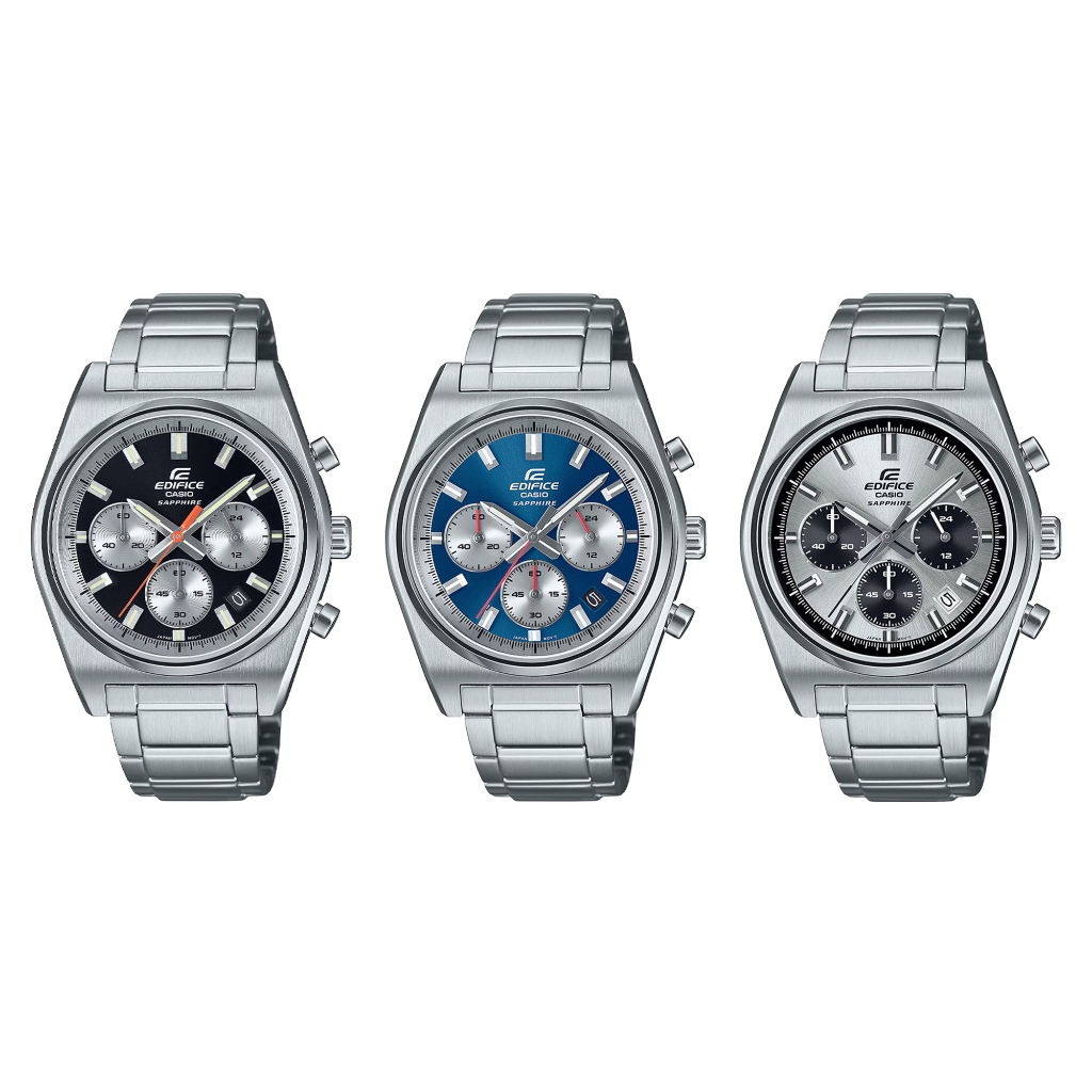 Casio Edifice นาฬิกาข้อมือผู้ชาย สายสแตนเลส  รุ่น  EFB-730D (EFB-730D-1A,EFB-730D-2A,EFB-730D-7A)