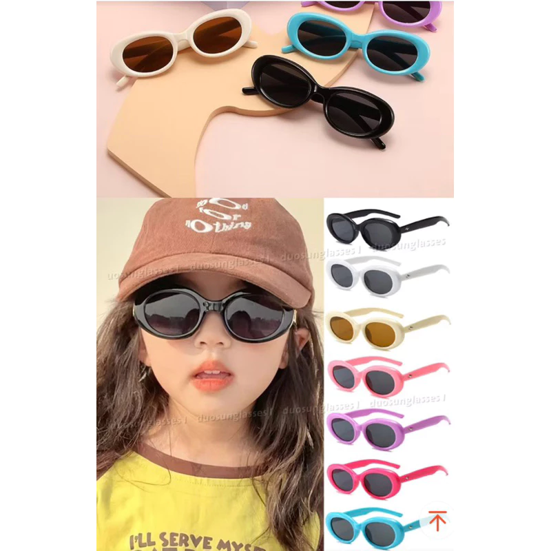 พร้อมส่ง🇹🇭แว่นกันแดดแฟชั่นเด็ก(YD 2512)🇹🇭 สไตล์เกาหลี สำหรับเด็กผู้ชายและเด็กผู้หญิง
