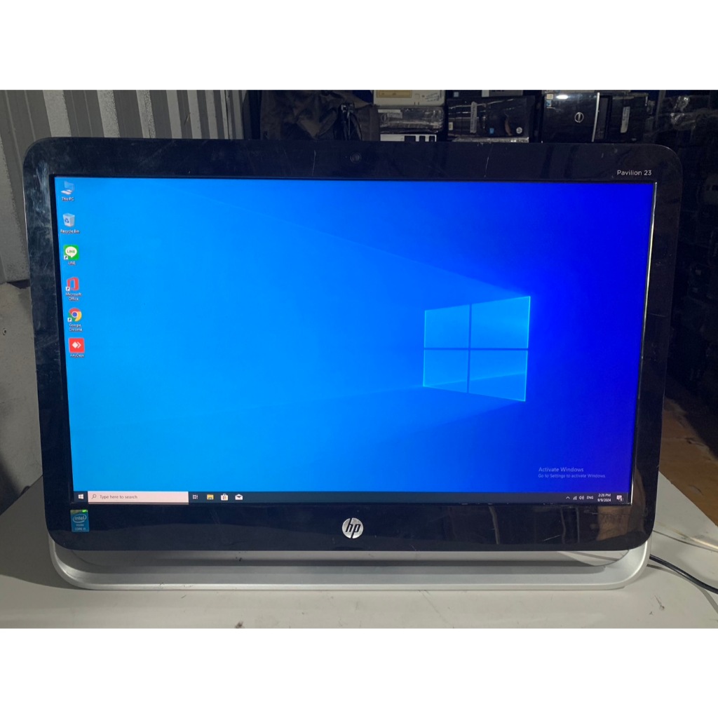 🖥 All in one ตั้งโต๊ะแบรนด์ HP 🖥   "สเปค" -CPU  i5-4570T -RAM  4 GB -HDD 1 TB -WINDOWS 10