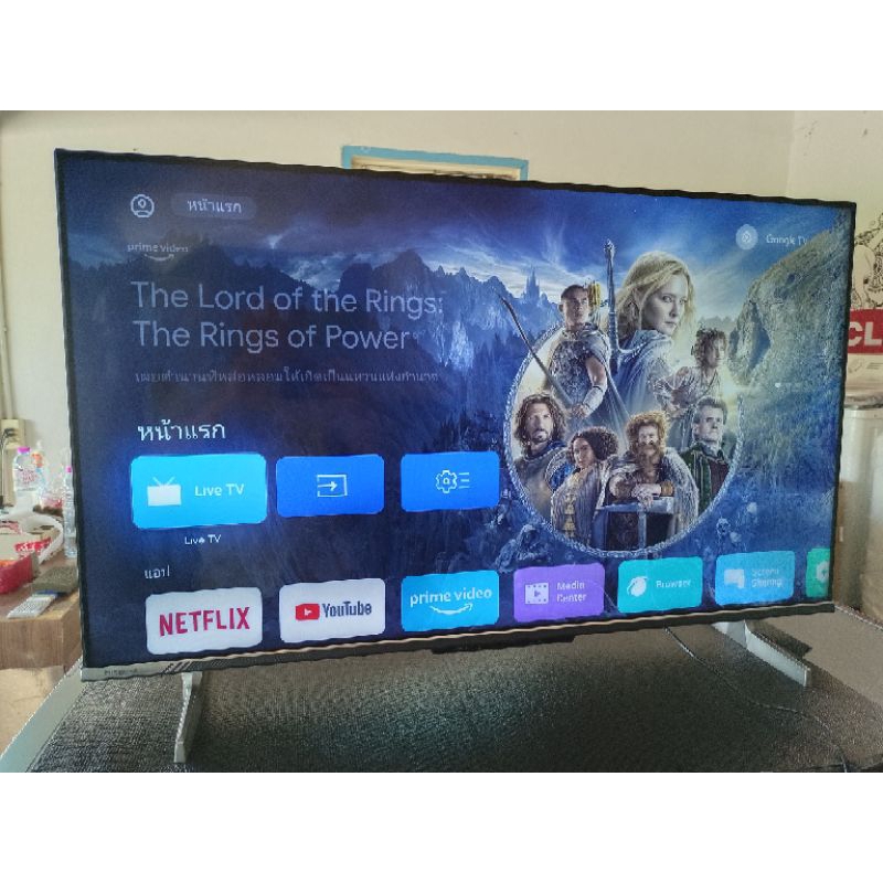 ทีวี Hisense 43 นิ้ว google tv ใหม่เกรดB