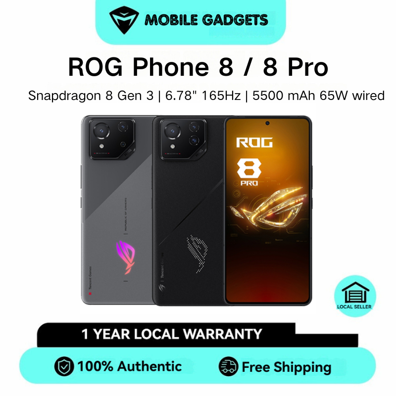 Global rom Asus ROG Phone 8 Pro / ROG Phone 8 Snapdragon 8 Gen 3 165Hz Rog 8 ROG Gaming Phone 8 ROG Phone