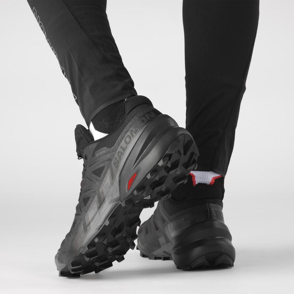 SALOMON SPEEDCROSS 6 Gore-Tex Men Trail Running Shoes รองเท้าวิ่งเทรล L41738600 Official Store — صورة 2