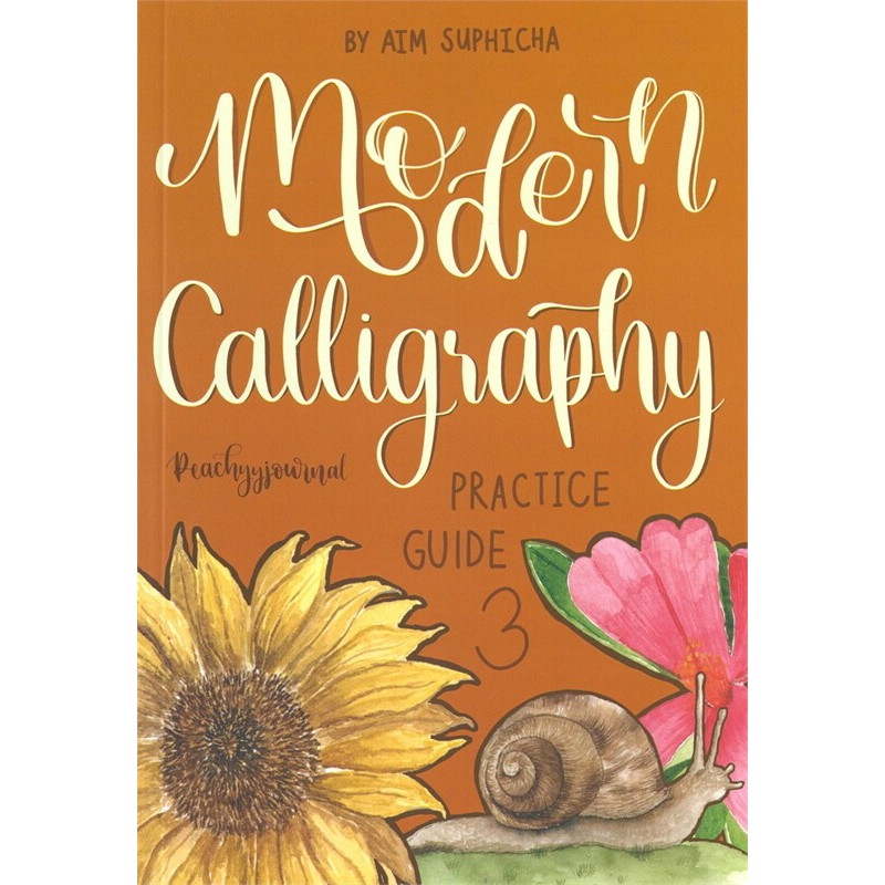 9786166046793 Modern Calligraphy Practice Guide 3 (แถม Post Card)