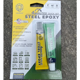 [ของแท้‼️] กาวปะเหล็ก ยี่ห้อ Pattex / หัวสิงห์ สีเหล็ก กาวอีพ็อกซี่กาวติดทุกอย่าง แห้งเร็ว ติดเหล็ก ไม้ แก้ว กันน้ำ