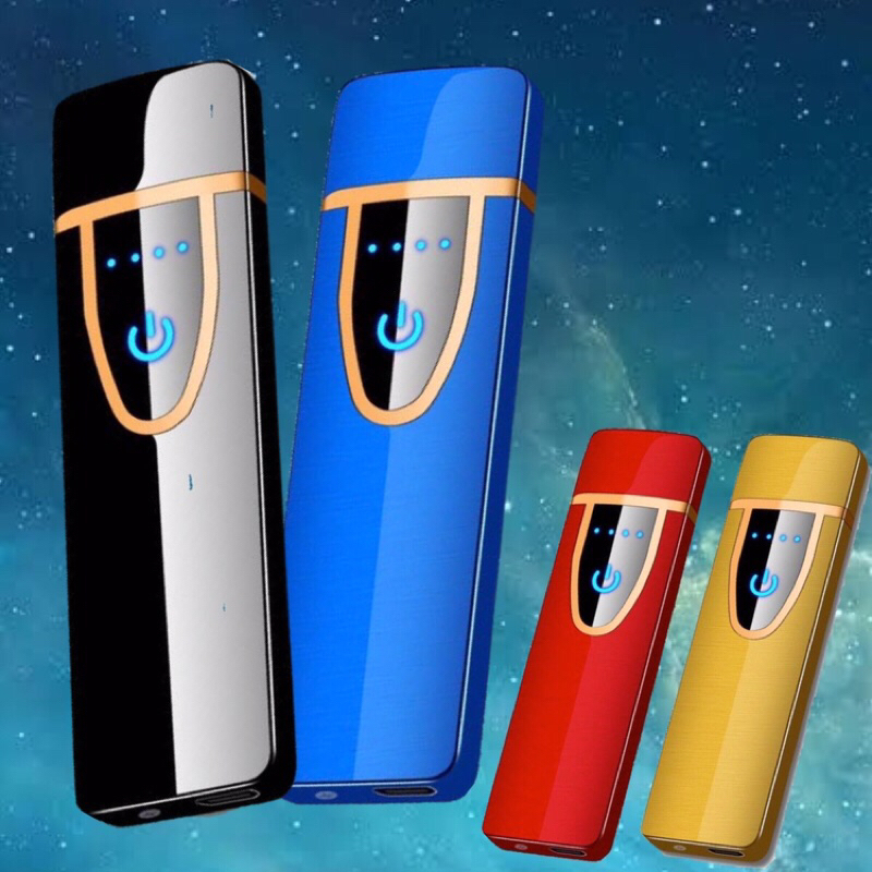 ที่จุดไฟไฟฟ้า ทรงยาว ชาร์จไฟด้วยสาย usb