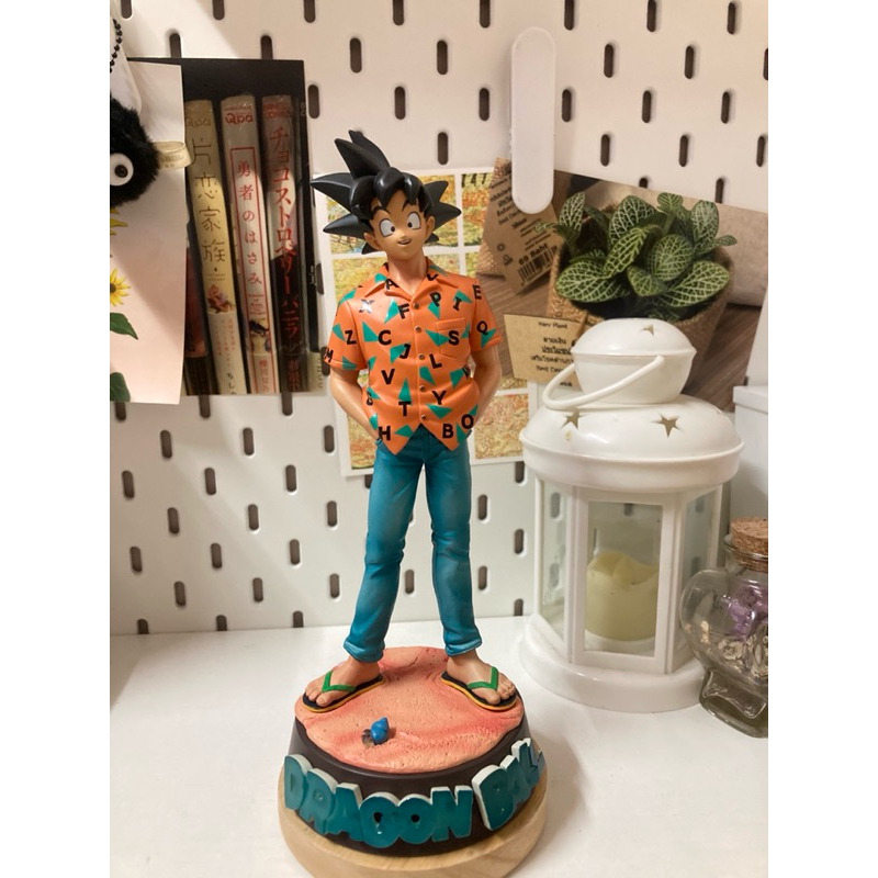 Banpresto dragon ball goku scultures Bwfc hawaiano - กุนฮาวาย