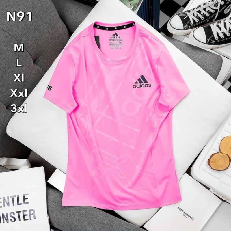 ใหม่ - เสื้อกีฬาผู้หญิง คอกลม มี M-3XL