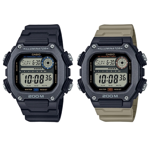 CASIO นาฬิกาข้อมือผู้ชาย สายเรซิน รุ่น DW-291,DW-291HX,DW-291HX-1A,DW-291HX-5A