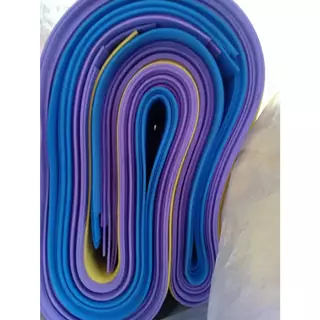 แผ่นยางevaสีล้วน 130*230ซม 2มม