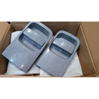 HYUNDAI H1 มือเปิดบานสไลด์ ด้านนอก สีเทา / Grand Starex ฮุนไ…