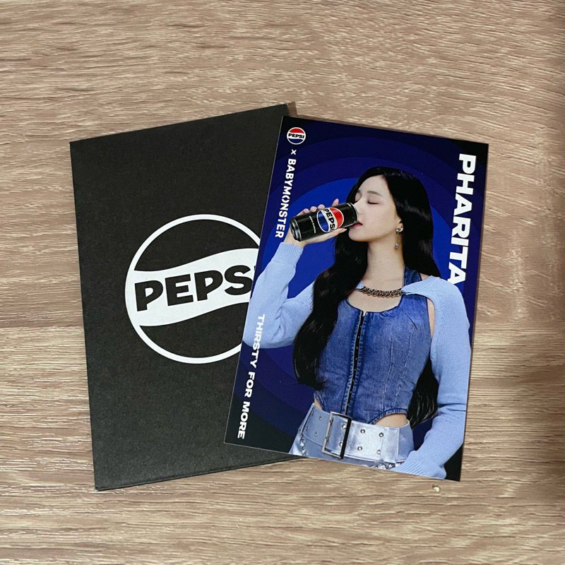 พร้อมส่ง❗️BABYMONSTER x PEPSI Photo card แท้!
