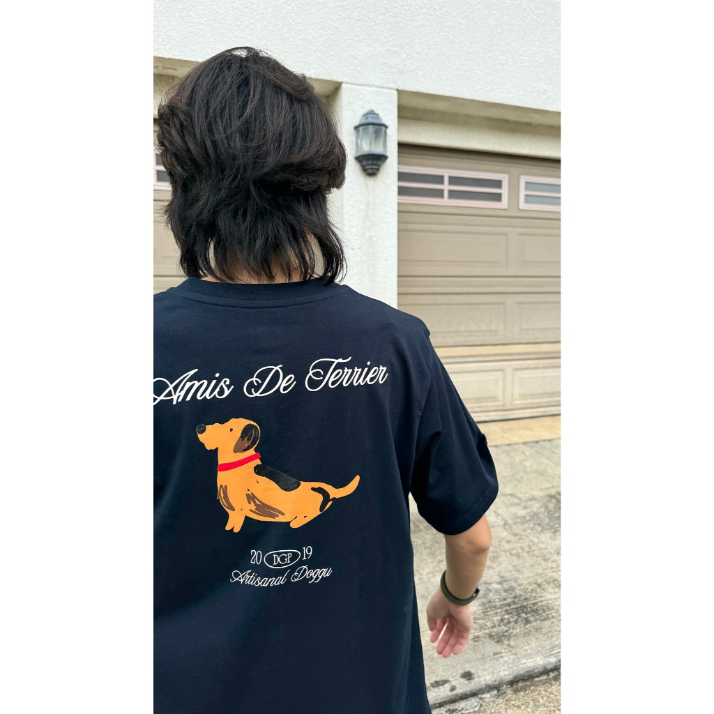 [พร้อมส่ง] DOGGU T-SHIRT AMIS DE TERRIER (UNISEX) - รูปที่ 4